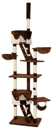 Dripio Katzenkratzbaum XXL aus Sisal und Plüsch in Braun/Beige mit 230-250 cm Höhe – Bild 1 von 1
