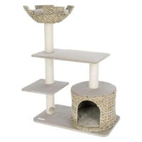 Produktbild von Dripio Kratzbaum Bananenblatt beige 70x35x100 cm für Katzen