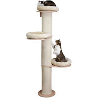 Produktbild von Dripio Kratzbaum Dolomit Tower beige 187 cm mit Plüschkissen