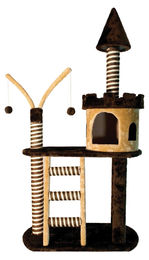 Dripio Kratzbaum mit Leiter und Höhle in Braun/Beige 70x40x125 cm – Bild 1 von 1