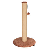 Produktbild von Dripio Kratzbaum Terra aus Sisal und Plüsch mit Spielzeug 70 cm