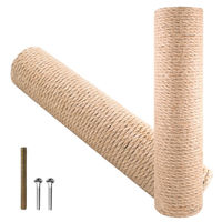 Produktbild von Dripio Kratzsäule für Katzen aus Jute 2er Set 30 cm mit Schrauben
