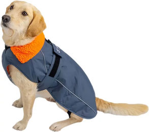Dryrobe Hundemantel wasserdicht mit Fleece in Grau oder Blau – Bild 1 von 1