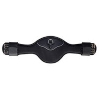 Produktbild von dt saddlery GmbH design & technik Dressurgurt Rainer aus Leder Schwarz 75cm - 75 cm