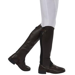 Produktbild von Dublin 2023 Fusion Half Chaps 807312 Braun XS Stoff