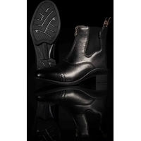 Produktbild von Dublin Altitude Jodhpur Paddock Reitstiefel für Kinder aus Kunstleder Schwarz Grösse 27 EU