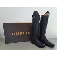 Produktbild von Dublin Arderin Tall Field Reitstiefel Damen Schwarz Kunstleder Größe 39