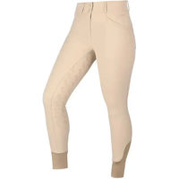 Produktbild von Dublin Cammy Comfort Twill Reithose Damen Mid Grip Beige Grösse 36