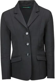 Dublin Casey Maßgeschneiderte Reitjacke Damen Schwarz Wasserabweisend Polyester – Bild 1 von 5