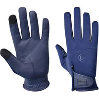Produktbild von Dublin Everyday Softback Reithandschuhe aus Leder Winter Blau XS Unisex