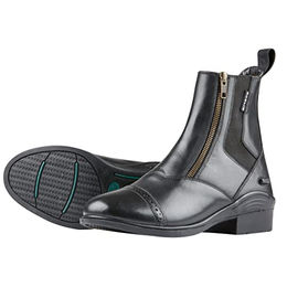 Dublin Evolution Double Zip Front Reitstiefel aus Leder für Damen in Schwarz Größe 41 EU – Bild 1 von 7