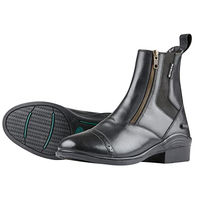 Produktbild von Dublin Evolution Double Zip Front Reitstiefel aus Leder für Damen in Schwarz Größe 41 EU