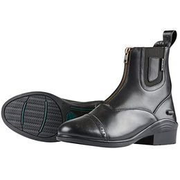 Dublin Evolution Paddock-Stiefel mit Reißverschluss vorne Schwarz 36 2/3 EU – Bild 1 von 1