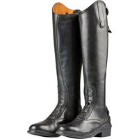Produktbild von Dublin Evolution Tall Field Leder Reitstiefel für Damen in Schwarz Größe 37 EU