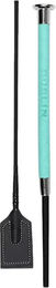 Dublin Fancy Stitch Dressurgerte aus Leder in Türkis 109,2 cm – Bild 1 von 2