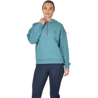 Produktbild von Dublin Fleece-Pullover mit Kapuze für Damen aus Baumwolle Blau Größe L