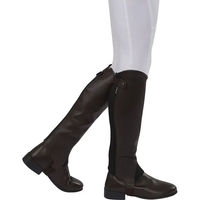 Produktbild von Dublin Fusion Half Chaps aus Leder in Braun, Größe S