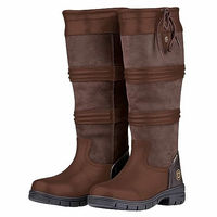 Produktbild von Dublin Husk Boots II Reitstiefel für Damen aus Leder wasserdicht Braun 36 EU