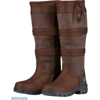 Produktbild von Dublin Husk II Reitstiefel für Damen aus Leder wasserdicht Braun Größe 43 EU