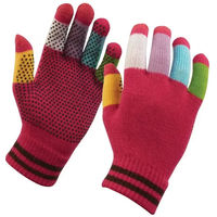 Produktbild von Dublin Magic Reithandschuhe mit Knopfgriff Unisex Rosa