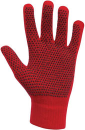 Produktbild von Dublin Magic Reithandschuhe mit Knopfgriff Unisex Rot