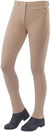 Produktbild von Dublin Patch Jodhpurs Reithose Damen Mid Grip Beige
