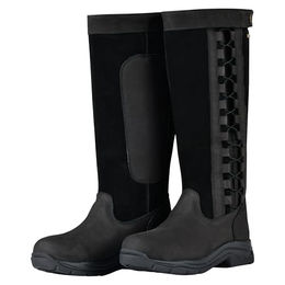 Dublin Pinnacle Boots III Reitstiefel aus Leder Schwarz 39 EU wasserdicht – Bild 1 von 5