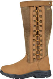 Dublin Pinnacle III Reitstiefel Damen aus Leder braun wasserdicht Größe 39 EU – Bild 1 von 4