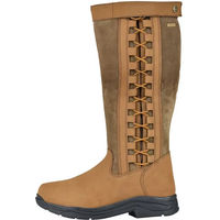Produktbild von Dublin Pinnacle III Reitstiefel Damen aus Leder Braun wasserdicht Größe 41 EU