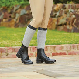Dublin Rapture Zip Paddock Boots aus Leder für Damen in Schwarz Größe 36 EU – Bild 1 von 6