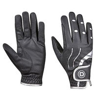 Produktbild von Dublin Reithandschuhe Pro Everyday Stoff Schwarz Silber Größe XS