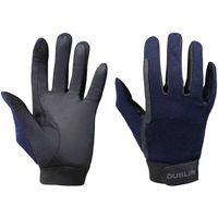 Produktbild von Dublin Reithandschuhe Unisex aus Spandex für ganzjähriges Reiten in Blau oder Schwarz Größe M