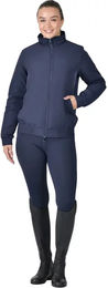 Produktbild von Dublin Reitjacke Damen aus Fleece Blau Waterproof Winter Größe S