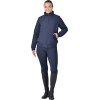 Produktbild von Dublin Reitjacke Damen Full Zip aus Fleece wasserdicht Blau Größe L