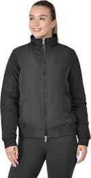 Produktbild von Dublin Reitjacke Full Zip für Damen wasserdicht Schwarz Größe S
