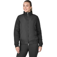 Produktbild von Dublin Reitjacke Full Zip für Damen wasserdicht Schwarz Größe S