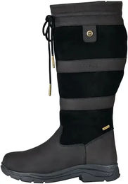 Dublin River IV Reitstiefel Damen aus Leder Schwarz Waterproof Größe 38 Large – Bild 1 von 1