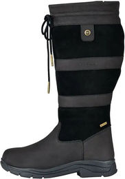 Dublin River IV Reitstiefel Damen aus Leder Schwarz Waterproof Größe 45 – Bild 1 von 1