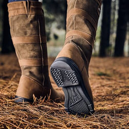 Dublin River IV Reitstiefel Damen aus Leder wasserdicht Schwarz – Bild 1 von 5