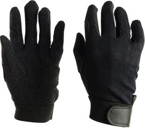 Dublin Track Reithandschuhe für Kinder Winter Schwarz – Bild 1 von 3