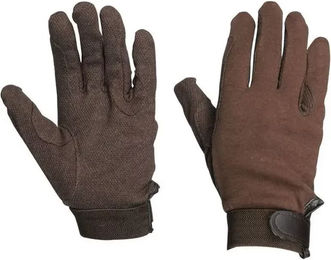 Produktbild von Dublin Track Reithandschuhe Winter Unisex Braun Taille 8