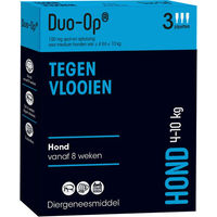 Produktbild von Duo-Op Spot-On für Hunde kleiner Rassen gegen Flöhe und Läuse 4 bis 10 kg 3 Pipetten
