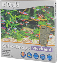 Dupla Gel-o-Drops Weekend Gel-Futter für Süßwasserfische 12 x 2g - 12 x 2 g – Bild 1 von 3