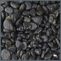 Produktbild von Dupla Ground Nature Black Pebbles Bodengrund Schwarz 10 kg 8-16 mm