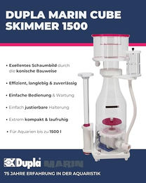 Dupla Marin Cube Skimmer 1500 Eiweißabschäumer für Meerwasseraquarien bis 1500 Liter - 1500 l – Bild 1 von 6