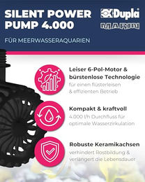 Dupla Marin Silent Power Pump SPP 4000 Strömungspumpe für Fischaquarien und Meerwasser 4000 l/h - 4000 l – Bild 1 von 4