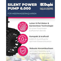 Produktbild von Dupla Marin Silent Power Pump Strömungspumpe für Fisch Aquarien 6.000 l/h - 6000 l