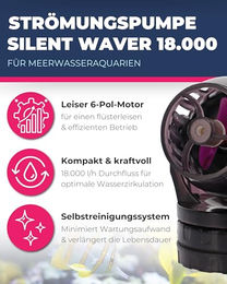 Dupla Marin Silent Waver 18000 Strömungspumpe für Meeresaquarien mit 18.000 l/h und 50W - 1 Stk. – Bild 1 von 4