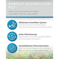 Produktbild von Dupla Perfect Clean Filter PC3 Aquarium-Innenfilter für Süßwasser- und Meerwasseraquarien von 110-200 Litern