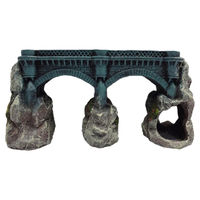 Produktbild von Duvo+ Aquariumdekoration Brücke Medium für Süßwasser und Salzwasser 22x8x12cm